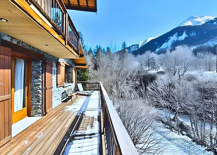 Casa-chalet Du Torchet: Luxe Avec Vue شاليه *